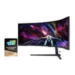 SAMSUNG Ívelt Gaming 240Hz VA monitor 57" G95NC, 7680x2160, 32:9, 420cd/m2, 1ms, 3xHDMI/DP/2xUSB - Image 2