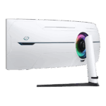 SAMSUNG Ívelt Gaming 240Hz VA monitor 57" G95NC, 7680x2160, 32:9, 420cd/m2, 1ms, 3xHDMI/DP/2xUSB - Image 3