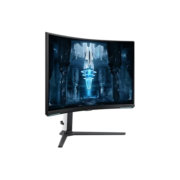 SAMSUNG Ívelt Gaming 240Hz VA monitor 32" G85NB, 3840x2160, 16:9, 350cd/m2, 1ms, 2xHDMI/DisplayPort/2xUSB, Pivot - Image 5