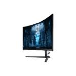 SAMSUNG Ívelt Gaming 240Hz VA monitor 32" G85NB, 3840x2160, 16:9, 350cd/m2, 1ms, 2xHDMI/DisplayPort/2xUSB, Pivot - Image 6