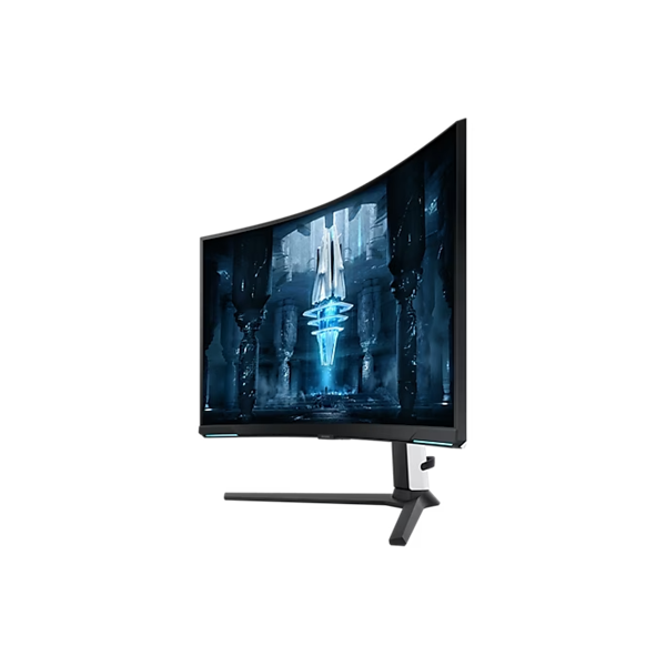 SAMSUNG Ívelt Gaming 240Hz VA monitor 32" G85NB, 3840x2160, 16:9, 350cd/m2, 1ms, 2xHDMI/DisplayPort/2xUSB, Pivot - Image 6