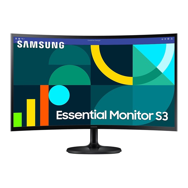 Samsung Monitor 27" - S27D360GAU (VA, 1920x1080, 16:9, FHD, 100HZ, 250cd/m2, 4ms, Ívelt) - Image 9