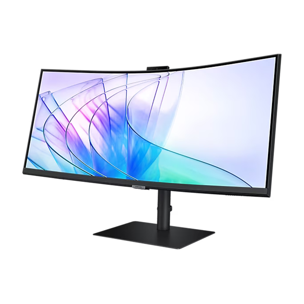 SAMSUNG Ívelt VA monitor 34" S65VC, 3440x1400, 21:9, 350cd/m2, 5ms, HDMI/DisplayPort/2xUSB/USB-C/LAN, hangszóró&webkam. - Image 11