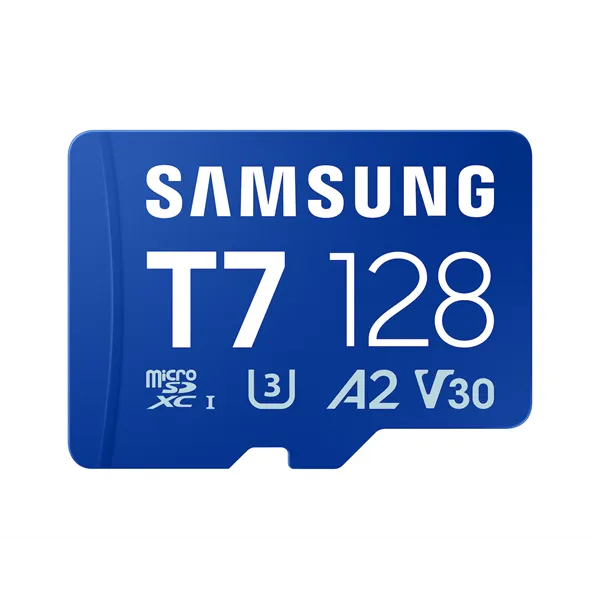 SAMSUNG SD kártya 128GB, T7, CL10