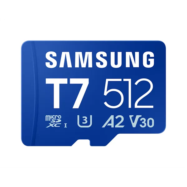 SAMSUNG SD kártya 512GB, T7, CL10
