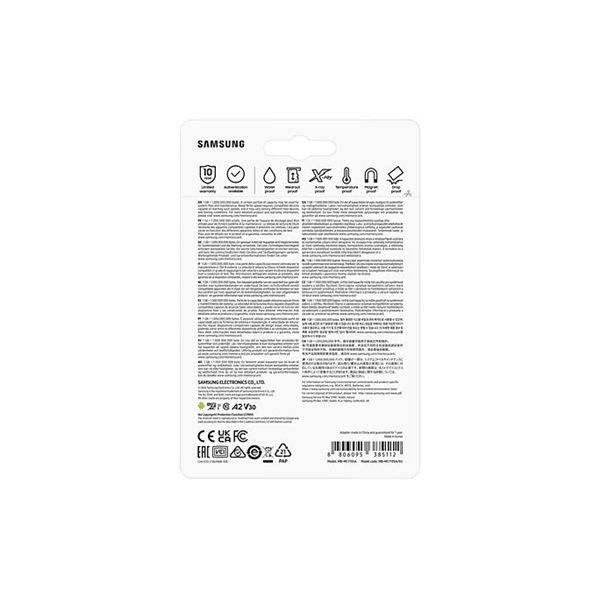 Samsung MicroSD kártya - 1TB MB-MC1T0SA/EU (EVO PLUS, microSDXC, UHS-I, R160, adapter, 1TB) - Image 10