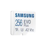 SAMSUNG Memóriakártya, EVO Plus microSD kártya (2021) 256GB, CLASS 10, UHS-1, U3, V30, A2, + Adapter, R160/W - Image 4