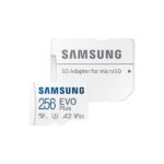 SAMSUNG Memóriakártya, EVO Plus microSD kártya (2021) 256GB, CLASS 10, UHS-1, U3, V30, A2, + Adapter, R160/W - Image 5