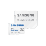 SAMSUNG Memóriakártya, PRO Endurance microSD kártya 32GB, CLASS 10, UHS-I (SDR104), + SD Adapter, R100/W30 - Image 4