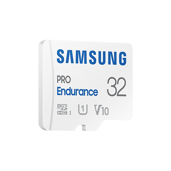SAMSUNG Memóriakártya, PRO Endurance microSD kártya 32GB, CLASS 10, UHS-I (SDR104), + SD Adapter, R100/W30 - Image 3