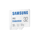 SAMSUNG Memóriakártya, PRO Endurance microSD kártya 32GB, CLASS 10, UHS-I (SDR104), + SD Adapter, R100/W30 - Image 2