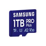 SAMSUNG Memóriakártya, PRO Plus microSDXC kártya 1TB, CLASS 10, UHS-I, U3, V30, A2, + Adapter, R180/W130 - Image 2