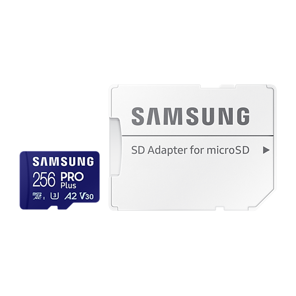 Samsung MicroSD kártya - 256GB MB-MD256SA/EU (PRO PLUS, USH-I, R180/W130, adapter, 256GB) - Image 6