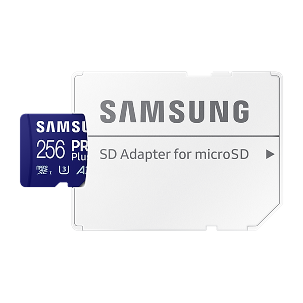 Samsung MicroSD kártya - 256GB MB-MD256SA/EU (PRO PLUS, USH-I, R180/W130, adapter, 256GB) - Image 5