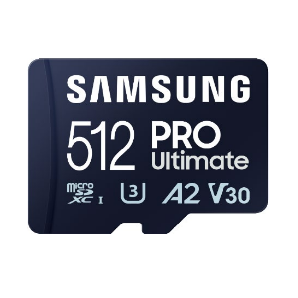 Samsung Pro Ultimate 512GB microSD (MB-MY512SA/WW) memóriakártya adapterrel