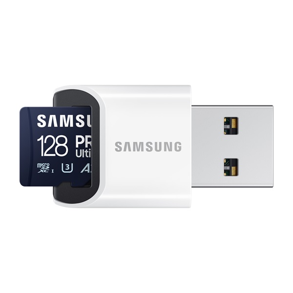 Samsung MicroSD kártya - 128GB MB-MY128SB/WW (PRO Ultimate kártyaolvasóval, Class10, R200/W130, 128GB) - Image 5