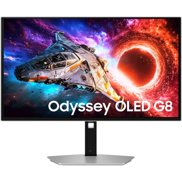 SAMSUNG Odyssey OLED G8 G80SH 4K 240Hz Gaming Monitor 27", 3840x2160, 16:9, 250cd/m2, 0,03ms, 1xDP/2xHDMI/2xUSB-A
