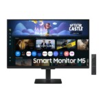 SAMSUNG SMART IPS monitor 27" M5, 1920x1080, 16:9, 250cd/m2, 5ms, 2xHDMI/2xUSB/WiFi/Bluetooth, hangszóró