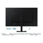 SAMSUNG VA monitor 37" S80UD, 3840x2160, 16:9, 350cd/m2, 5ms, HDMI/DisplayPort/3xUSB/USB-C/LAN - Image 9