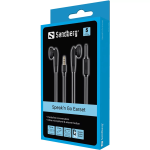SANDBERG Fülhallgató, Speak’n Go Earset Black - Image 2