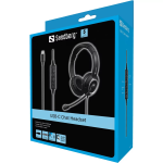 SANDBERG Headset mikrofonnal, USB-C Chat Headset - Image 6
