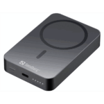 SANDBERG Hordozható akkumulátor, Mag Wireless Powerbank 10000 ALU