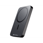 SANDBERG Hordozható akkumulátor, Mag Wireless Powerbank 5000 ALU - Image 2