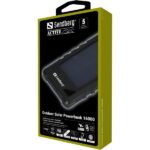 SANDBERG Hordozható akkumulátor, Outdoor Solar Powerbank 16000 - Image 8