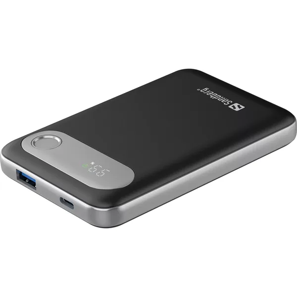 SANDBERG Hordozható akkumulátor, Travel Powerbank 10000 PD20W