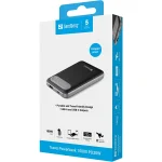 SANDBERG Hordozható akkumulátor, Travel Powerbank 10000 PD20W - Image 2