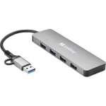 SANDBERG Hub és elosztó, USB-C/A to 4xUSB 3.0 Hub - Image 4