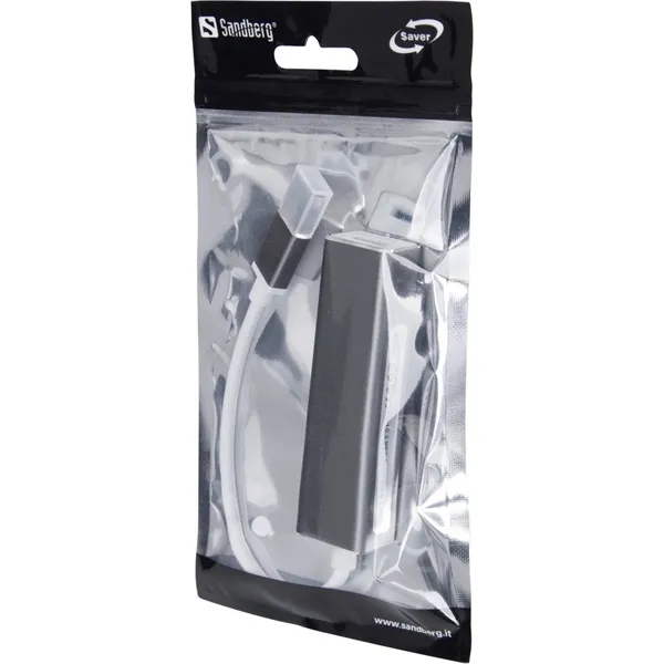 SANDBERG Hub és elosztó, USB 3.0 Hub 4 ports SAVER - Image 2