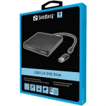 Sandberg ODD Külső - Sandberg USB-C/A DVD Drive - Image 9