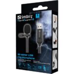 Sandberg Mikrofon - Streamer USB Clip Microphone - Image 5