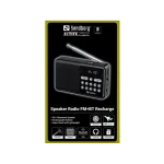 SANDBERG Speaker Radio FM + BT recharge, MP3 playable from USB or TF-Card, Super Small, 5 év garancia - Image 3