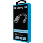 SANDBERG USB-C tartozék, USB-C to DisplayPort Link - Image 2