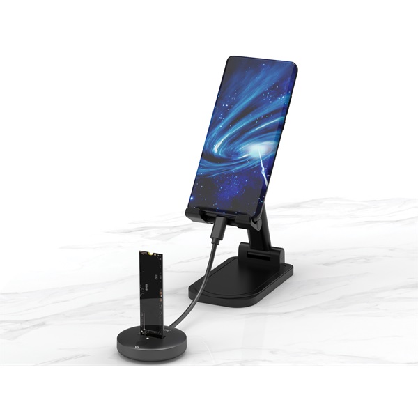 SANDBERG USB-C tartozék, USB 3.2 Dock for M.2+NVMe SSD - Image 4