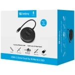 Sandberg M.2 SSD dokkoló -USB3.2 Cloner Dock for M2+NVMe - Image 7