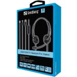 SANDBERG Headset mikrofonnal, USB+RJ9/11 Headset Pro Stereo - Image 7