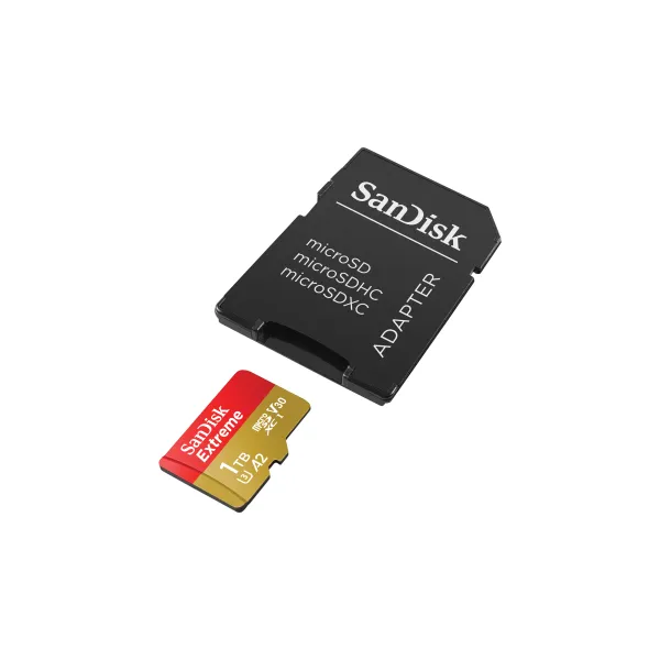 SANDISK 121590, SANDISK MICROSD EXTREME KÁRTYA 1TB, 190/130 MB/s, A2 C10 V30 UHS-I U3 - Image 4