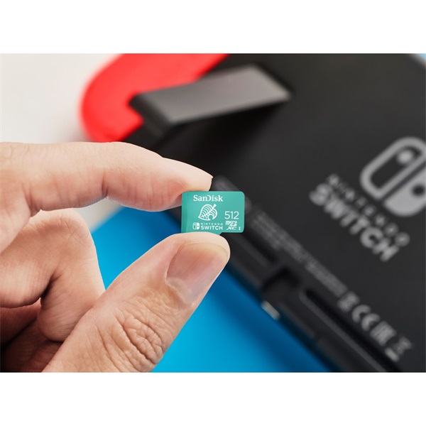 Sandisk 00186522 512GB SD micro (SDXC Class 10 UHS-I U3) Nintendo Switch memóriakártya - Image 3