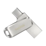 Sandisk 256GB Ultra Dual Drive Luxe USB Type-C Flash Drive Silver - Image 6