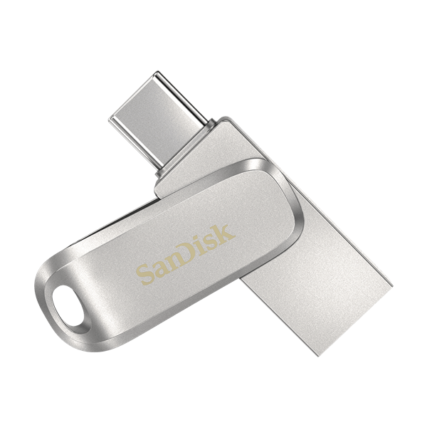 Sandisk 256GB USB3.1/Type-C Dual Drive Luxe Ezüst (186465) Flash Drive - Image 3