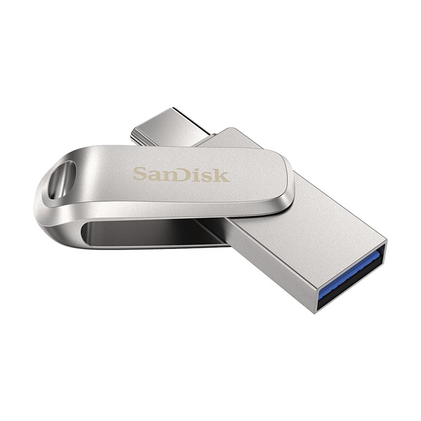 Sandisk 256GB USB3.1/Type-C Dual Drive Luxe Ezüst (186465) Flash Drive - Image 1