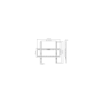 SBOX BL-3744F fali konzol,32-75/81 - 191cm, max.400x400 max.45Kg - Image 4