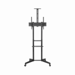 SBOX FS-401 Gurulós konzol, konferencia állvány, 32"-55", 600x400, max 50 kg - Image 2