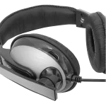 SBOX Fejhallgató, HEADSET + MICROPHONE, Black/Silver - Image 3