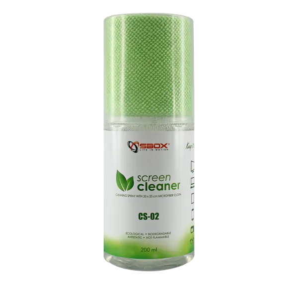 SBOX Tisztítószer CS-02, SCREEN CLEANER