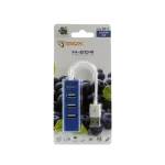 SBOX USB HUB, Kék, 4xUSB 2.0 - Image 3