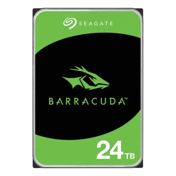 Seagate HDD 24TB Barracuda 3.5" SATA3 7200rpm, 512MB -  ST24000DM001